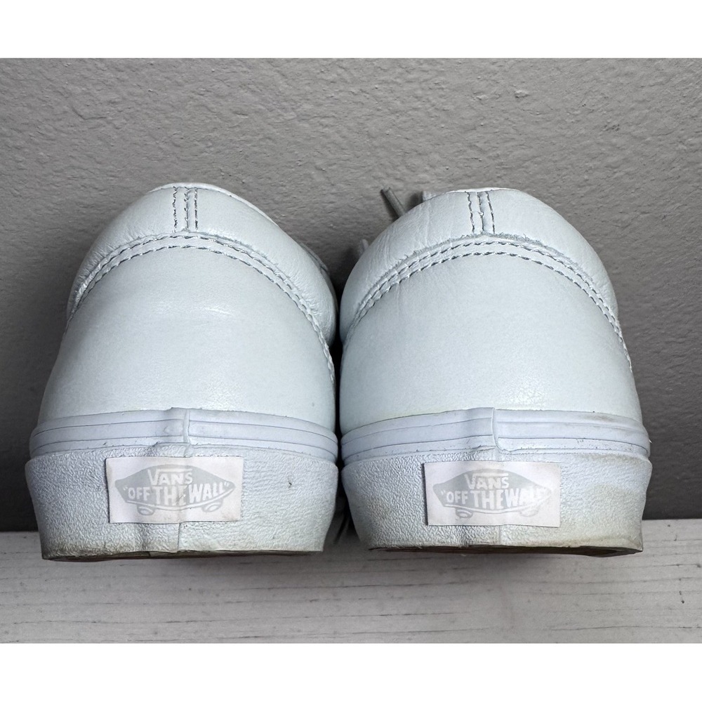 Vans Old Skool Leather "Ice Flow" Pastel Dusty Blue Sneakers Men 9.5 / Women 11 - Picture 5 of 8
